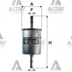 YAKIT FİLTRESİ (BENZİN) LACETTI 04-10 / SPARK 05-10 / REZZO 05-10 / EVANDA 05-10 YAKIT FİLTRESİ (BENZİN) LACETTI 04-10 / SPARK 05-10 / REZZO 05-10 / EVANDA 05-10